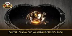Câu trả lời ngắn cho người đang cầm điện thoại